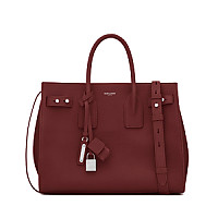 [스페셜오더]SAINT LAURENT-464960 생 로랑 송아지 가죽그린 스몰 삭 드 주르 서플백