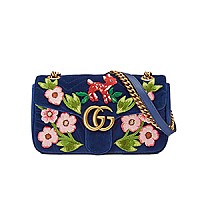 [스페셜오더]GUCCI-443497 9022 구찌 GG 마몽 화이트 스몰 숄더백