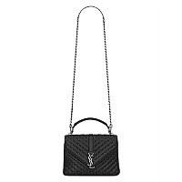 [스페셜오더]SAINT LAURENT-428056 생 로랑 그린 레더 믹스 골드 미디엄 모노그램 컬리지백