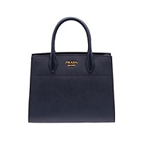 [스폐셜오더]PRADA-1BA050 프라다 비블리오텍 스웨이드 가죽 백 블랙 