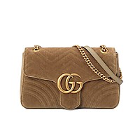 [스페셜오더]GUCCI-443496 1000 구찌 GG 마몽 블랙 미디엄 숄더백