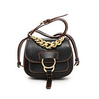 [스페셜오더]Miu Miu-5BD019 미우 미우 블랙 dahlia Madras 달리아 마드라스 크리스탈 비즈 버클 숄더 스트랩 백