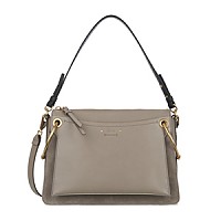 [스페셜오더]Chloe-CHC18US 끌로에 스웨이드 카프스킨 화이트 ROY 미디엄 백